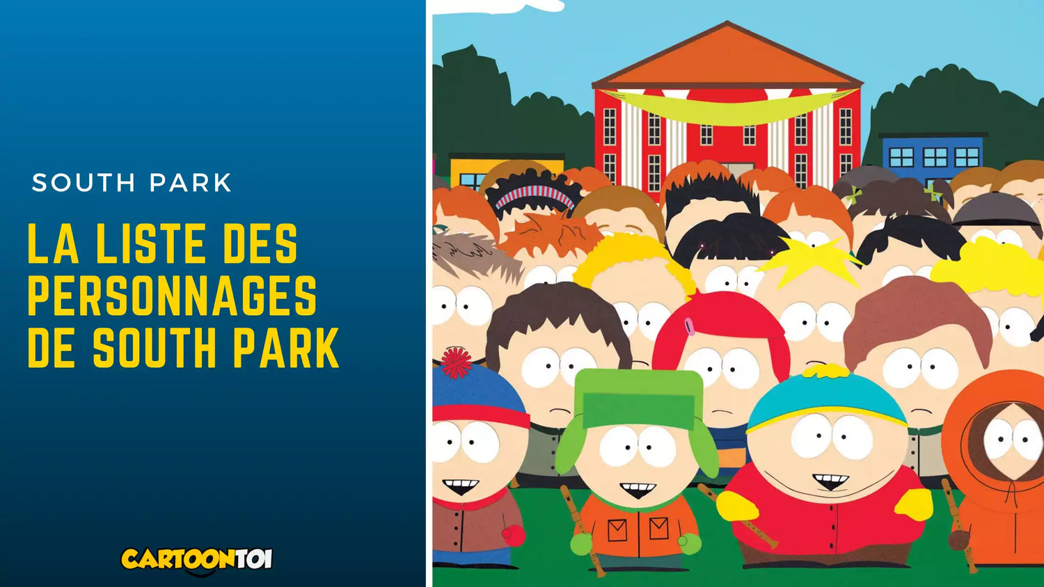 La liste des personnages de south park