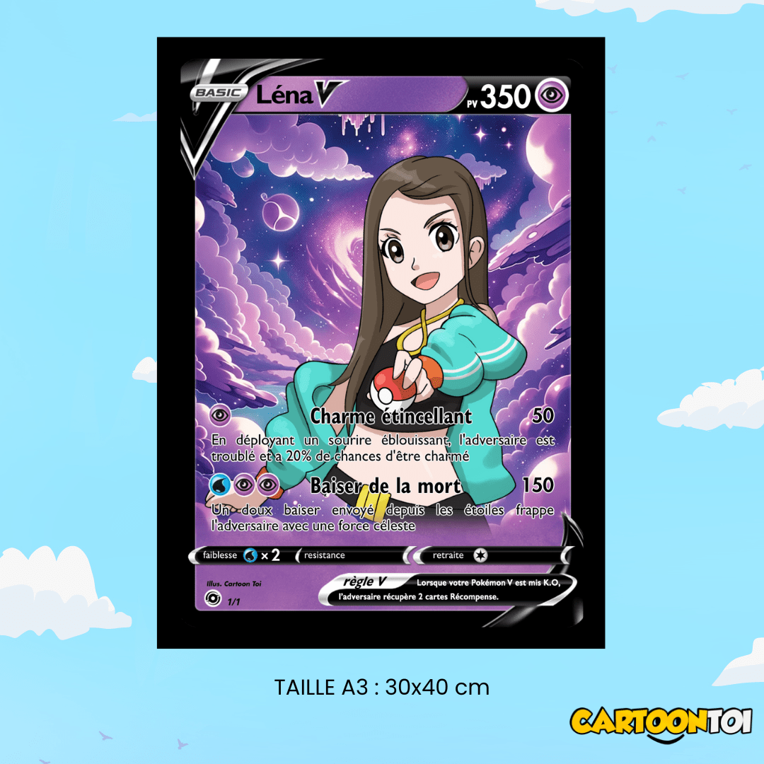 carte pokemon sur mesure