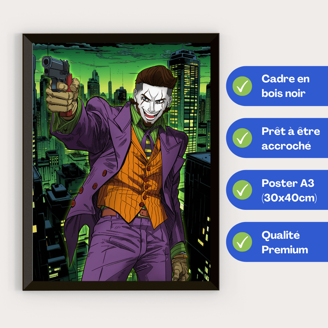 Cadre Joker personnalisé