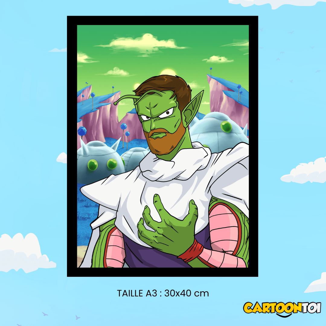 poster dragon ball personnalisé