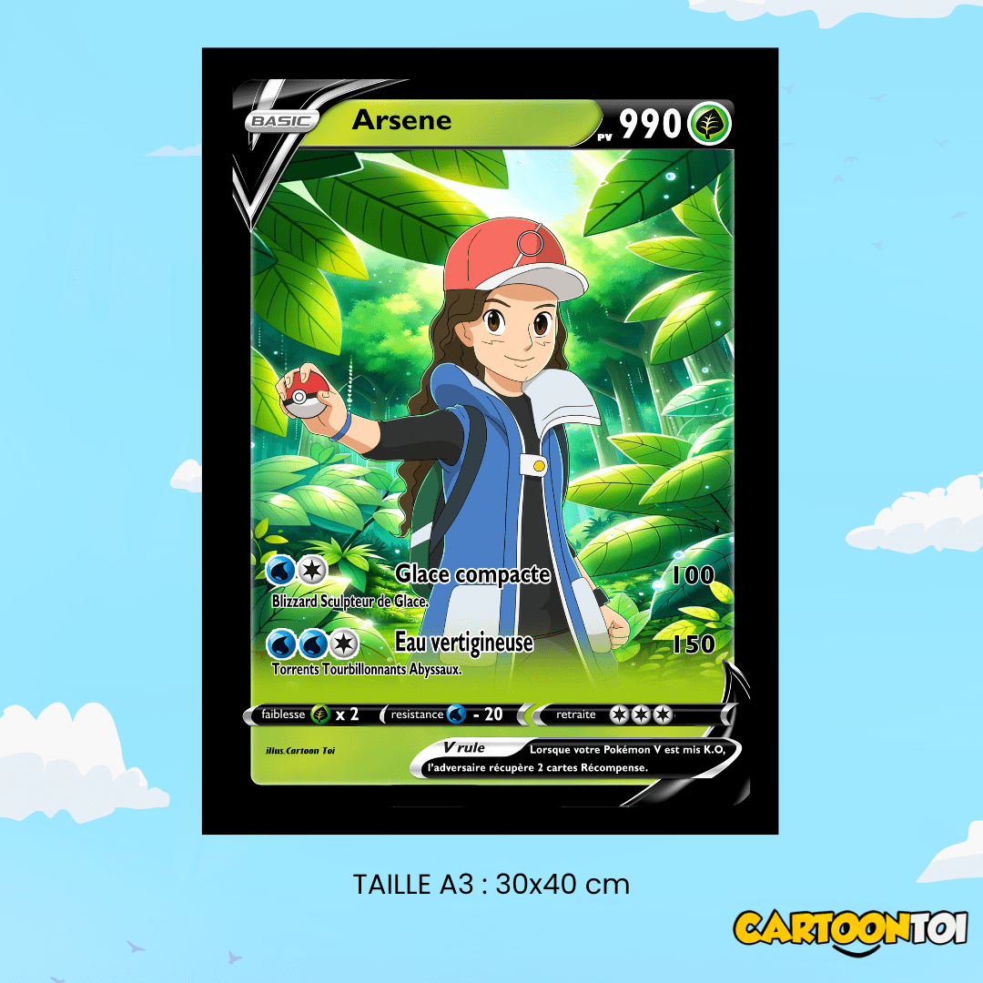 carte pokemon personnalisée