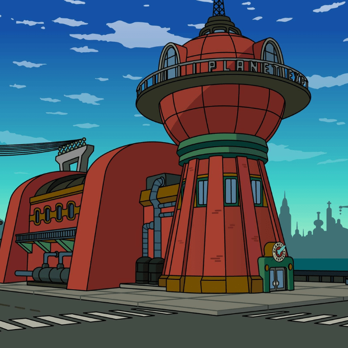 Retrato personalizado de Futurama