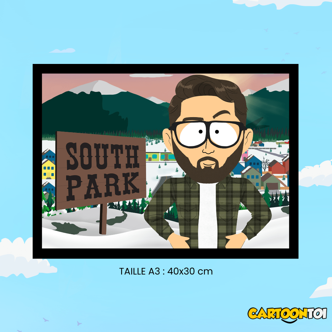 caricature South Park