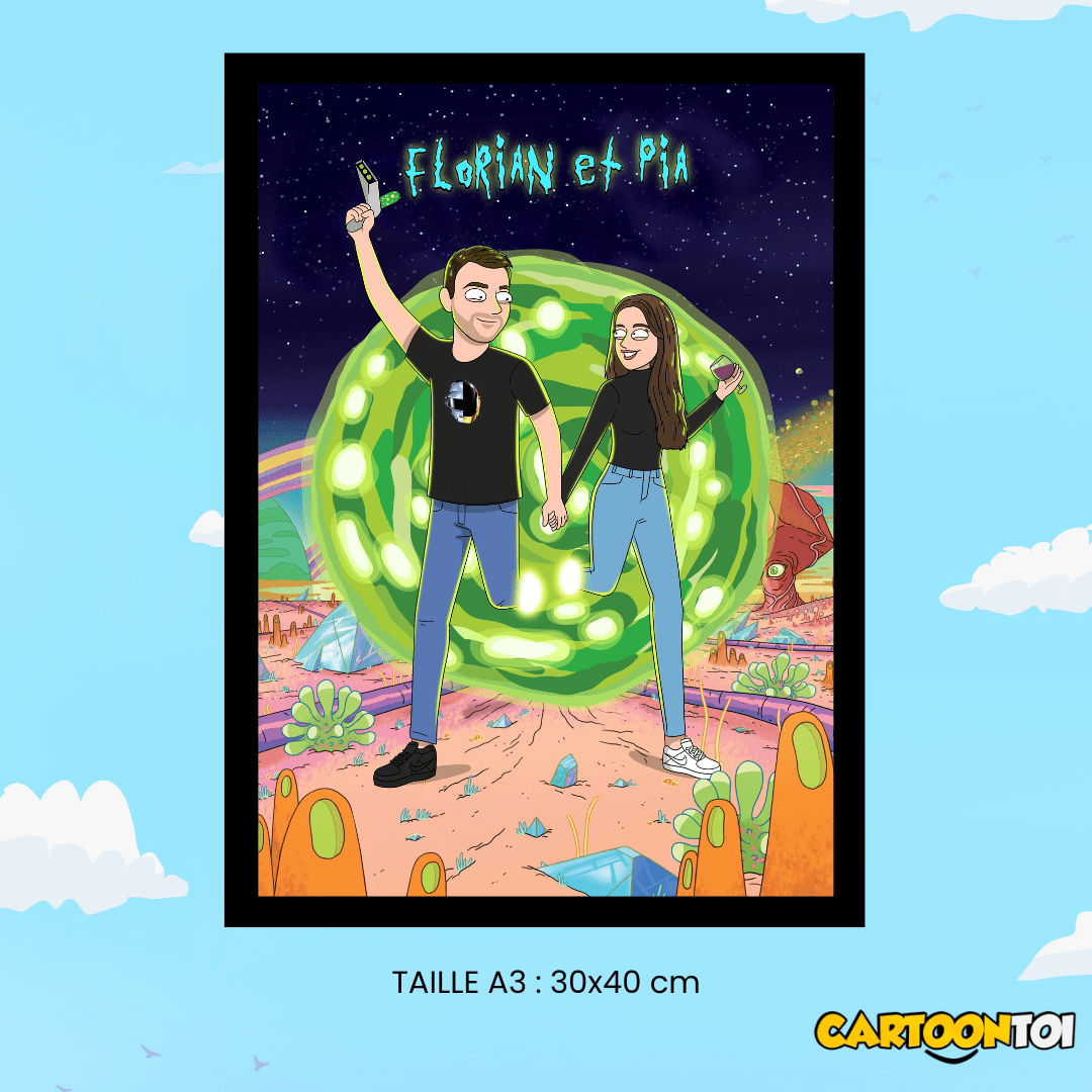 rick et morty dessin