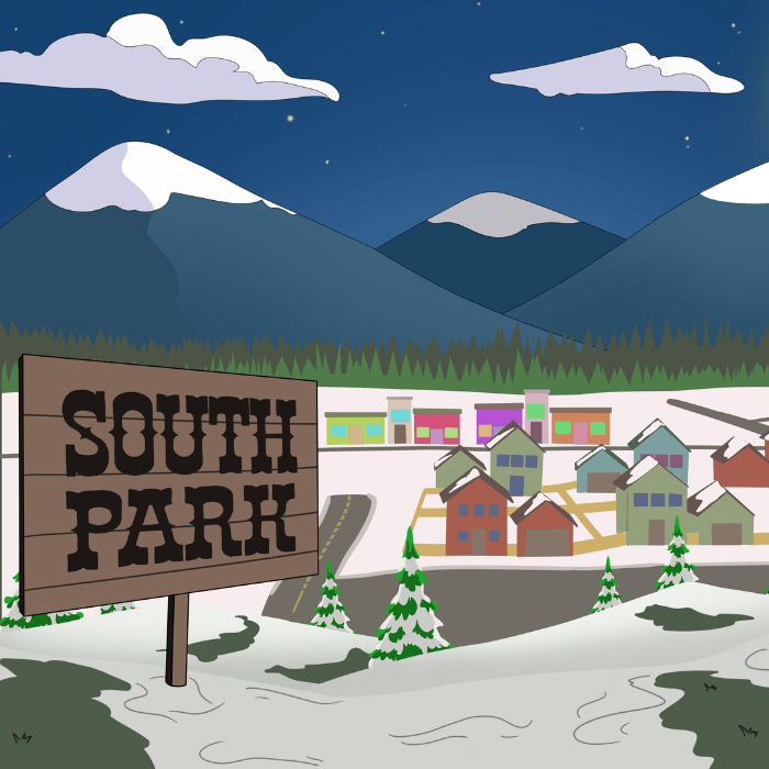 Custom South Park Portrait