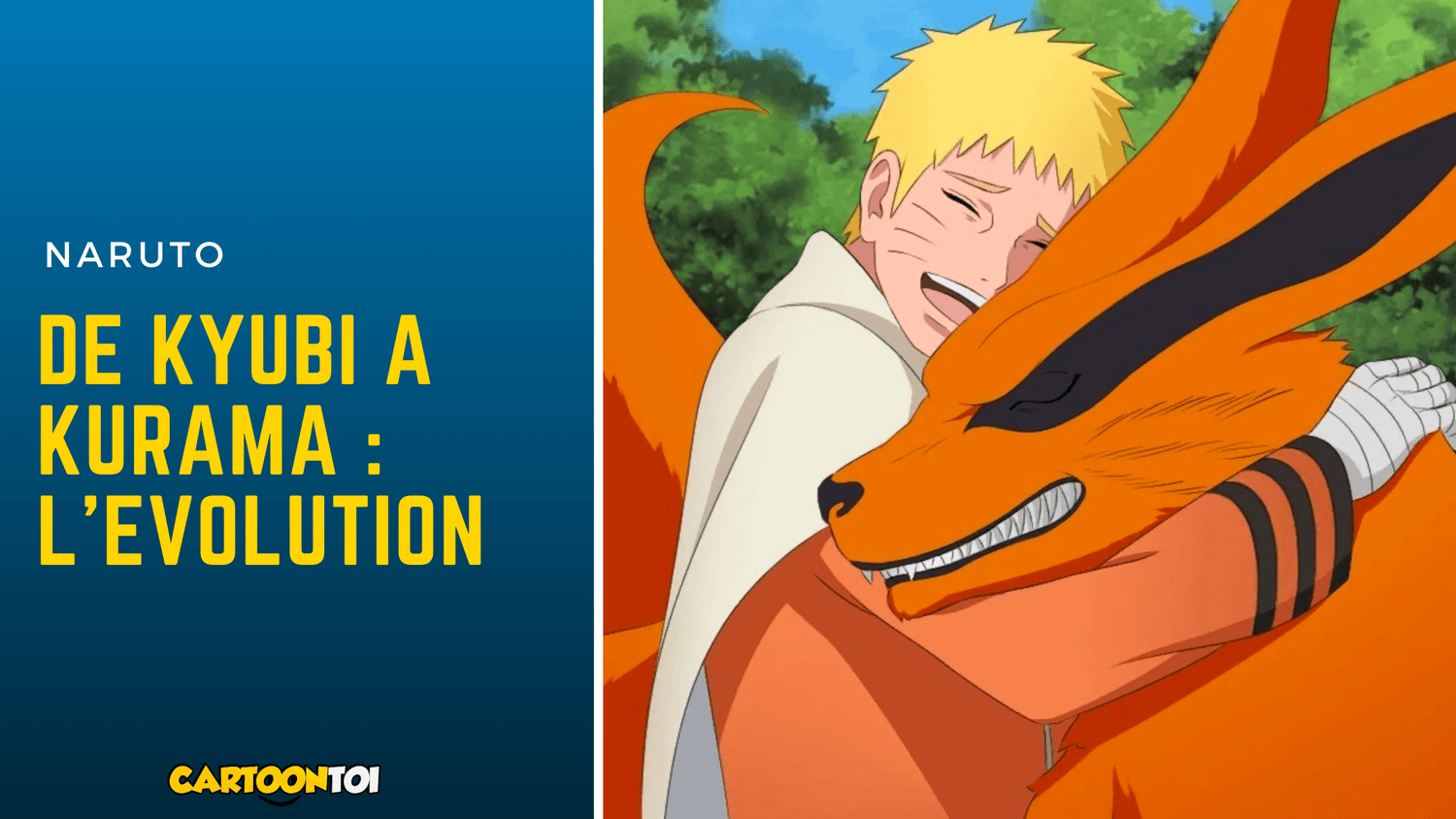 différence entre Kyubi et Kurama dans Naruto
