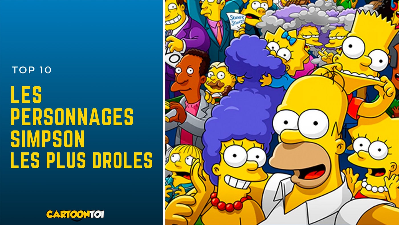 les 6 personnages les plus droles des Simpson