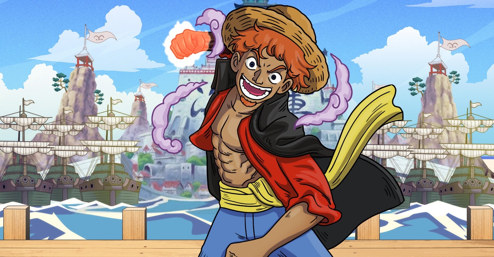 Portrait Personnalisé One Piece
